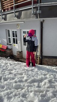 DÍVČÍ LYŽAŘSKÁ BUNDA 128/134 - 8