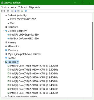 ASUS-X571GT♦i5-9300H♦NVIDIA-GTX1650-4GB♦16GB-DDR4♦NOVÁ BAT. - 8