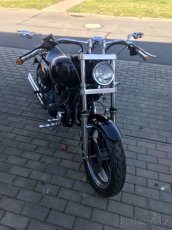 Kawasaki ZX 550 stavba chopper Cafe racer street - 8