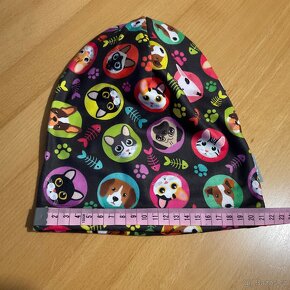 Nová- dívčí fleece čepice Unuo- S/ 1-3 roky - 8