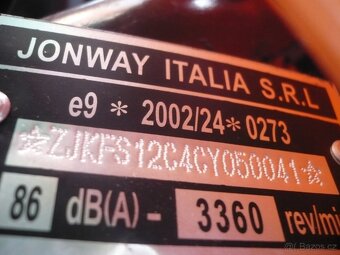 Jonway Italia- Korado Raptor 125- záruka, protiúčet, splátky - 8