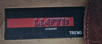 Prodám vínovočervené pánské semišové boty Lloyd vel. 44 - 8