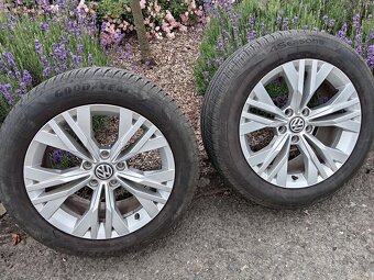 Originál ALU kola VW Passat R17 + pneu - 8