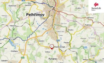Prodej stavebního pozemku 1196 m2, Vokov - 8