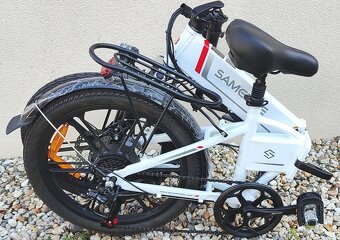 Skládací elektrické kolo motor 250W 48V 10Ah baterie 20 kola - 8