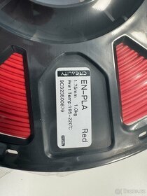Filament Creality 1.75mm Ender-PLA 1kg červená - 8