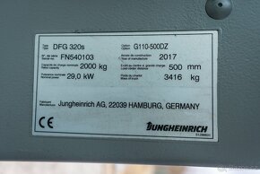 Vysokozdvižný vozík Jungheinrich DFG 320s (VV0133) - 8