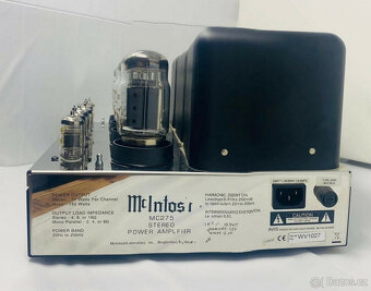 Lampový zesilovač McIntosh Mc 275 IV OVP Tip Top - 8