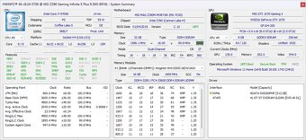 PC s i7 9700k + GTX1070 + 32 GB RAM - 8