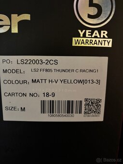 LS2 FF805 Thunder Carbon - 8