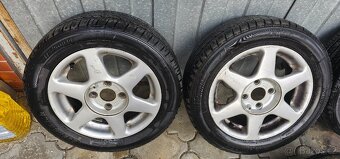 Pneumatiky s disky na Škoda Felicia/Favorit + retězy - 8