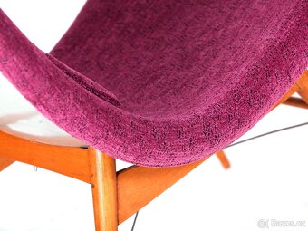 IKkonivká designová retro křesla M. Navrátil, 1960, - 8