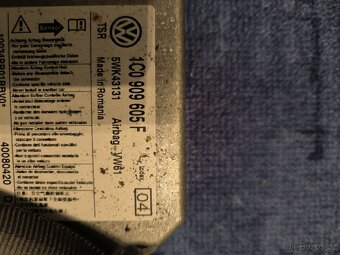 Sada airbag Škoda fabia 2 , 5J předfacelift, Roomster - 8