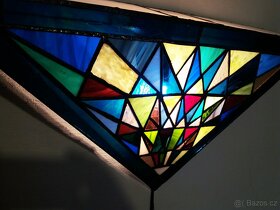 Nástěnná lampa D. I. - vitráž - 8