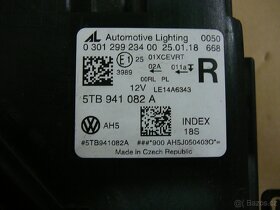 VW TOURAN 5T FULL LED světla 5TB941082A, 5TB941081 kompletní - 8