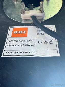 Zahradní tepelná lampa - 8