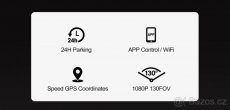 Nová značková kamera do auta 70mai s GPS modulem. - 8