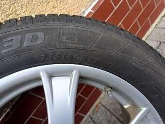 ALU kola 17" Nissan Qashqai včetně TPMS - 8
