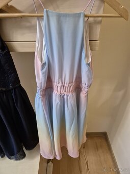 Krásné duhové šaty H&M vel 146-152 - 8
