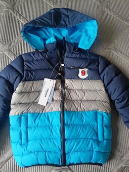 Nová dětská zimní bunda, vel.128 - 8