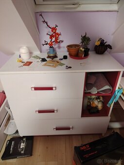 Dětský pokoj – postel, skříň, stůl, komoda – TOP stav - 8