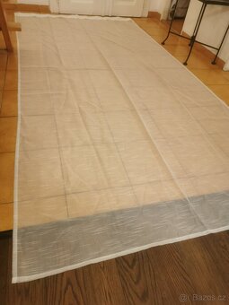 Závěsy blackout a záclony, 2,95 m × 1,45 m. - 8