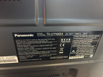 Prodám TV Panasonic TH-37PX80EA - 8