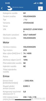 Díly VW Golf 4 - 8