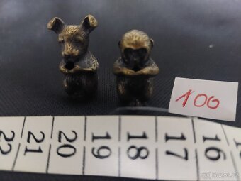 Kovové miniatury, figurky zvířat - 8