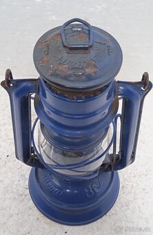 Retro petrolejová lampa - MEVA 864 - ČSSR - 8