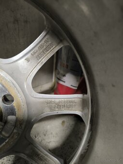 Alu kola FORD Fiesta 4x108 r15 Originál,zim.pneu94%+čidla - 8