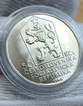 AG pamětní mince Československa 50kčs Města BK provedení - 8