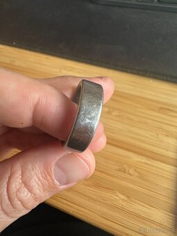OURA Ring 3 Heritage Silver, velikost 13 - 8