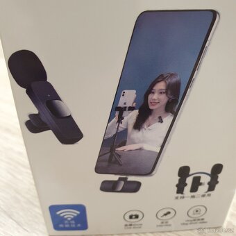 Bezdrátový 2.4G mikrofonní systém K9 - 8
