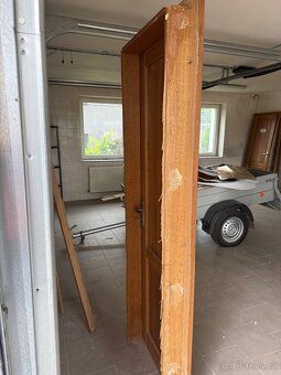 Interiérové dveře masiv s obložkou bez záklopu - 8