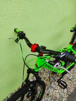 Značkové horské kolo Leader Fox 26"/18" (limetka) - 8