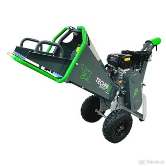 Benzínový drtič větví do 10 cm -TECHNIX DR-X100 - 8