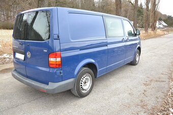 VW Transporter T5 LONG 2.5 TDi, Klima, 6 míst, ČR,2křídlé dv - 8