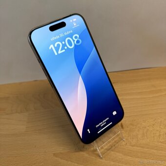 iPhone 15 Pro 256GB, nature, 100% baterie, eSIM (rok záruka) - 8