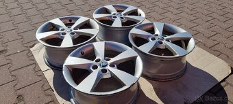 Alu kola originál Škoda Rapid 5x100 7x16 ET46 5JA 601 025 A - 8