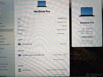 Apple MacBook Pro 14" M3 MAX | 36GB | 1TB SSD | NOVÝ ZÁRUKA - 8