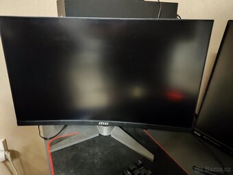 2x MSI prohlý monitor 24" - 8