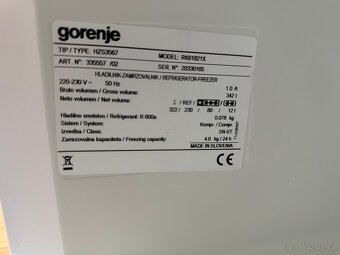 Lednice s mrazákem Gorenje (137) - 8