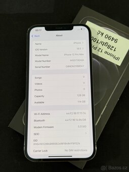 iPhone 12 Pro Max 128gb záruka 12 měsíců - 8