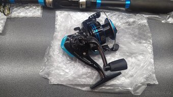 NOVÝ Rybářský Prut 1,8M + Naviják - 8