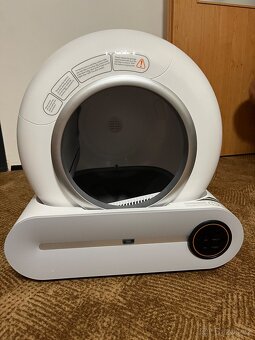 Samočisticí kočičí toaleta, 65 l + 9 l, Automatická, - 8