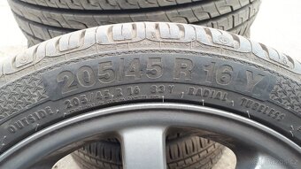 Alu kola 205/45/16 roztec 4×108 - 8