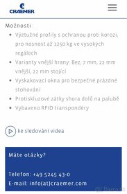 Transportní plastové palety 100x120cm, CRAEMER D3 - 8