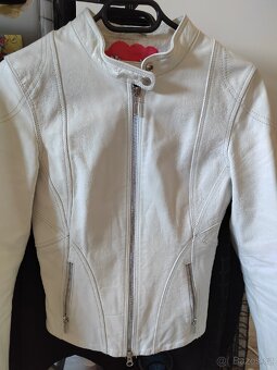 Dámská kožená bunda S - 8