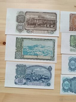 Bankovky 1953,61 unc stav - 8
